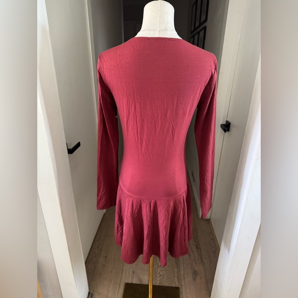 NWOT | Reformation | Coen Square Neck Knit Dress in Red | Sz M - Picture 7 of 12